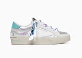 Sneakers CRIME LONDON 27108 SK8 DELUXE AZURE CHARMS