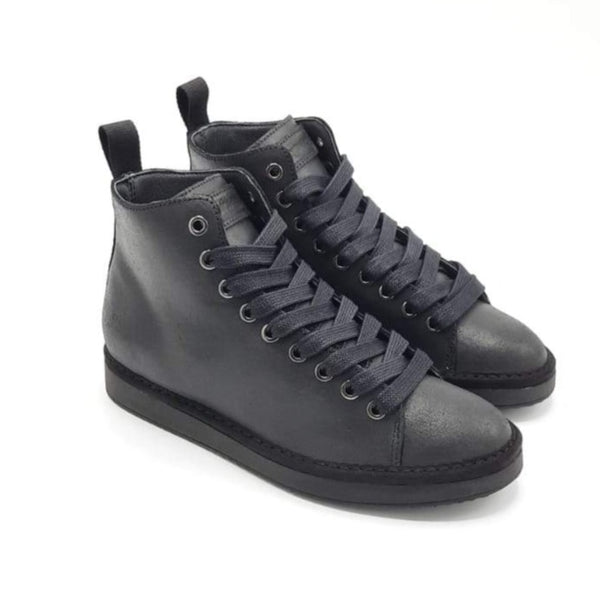 Sneakers PANCHIC Ankle Boot Waxed Black