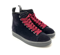 Sneakers PANCHIC Ankle Boot Suede Microfibre Space Blue Biking Red