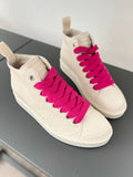 Sneakers PANCHIC Ankle Boot Ecru/Fuchsia