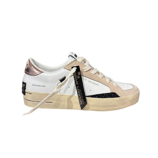 Sneakers CRIME LONDON 21114 SK8 DELUXE WHITE