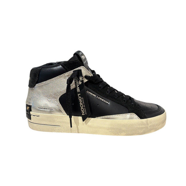 Sneakers CRIME LONDON 28152 SK8 DELUXE MID BLACK