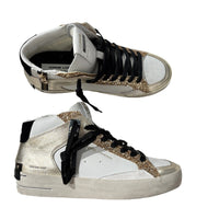 Sneakers CRIME LONDON 21150 SK8 DELUXE MID WHITE