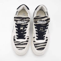 DIADORA HERITAGE MI BASKET ROW CUT ZEBRA WN Bianco/Nero