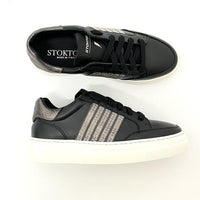 Sneakers STOKTON 420-D vitello nero