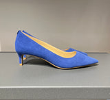 Decollete MICHAEL KORS 40R3ALMP1S Alina Flex Kitten Pump Suede Cobalt