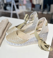 Espadrilles Roy Rafia Platino