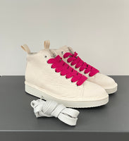 Sneakers PANCHIC Ankle Boot Ecru/Fuchsia